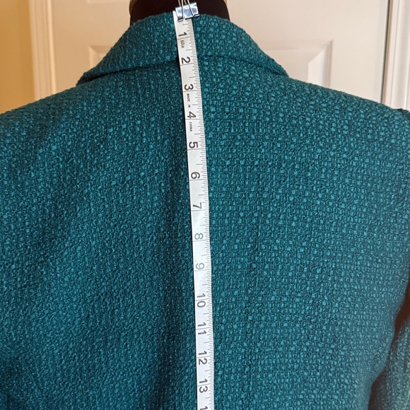 Rachel Zoe Green Double-Breasted Blazer. - Picture 9 of 13